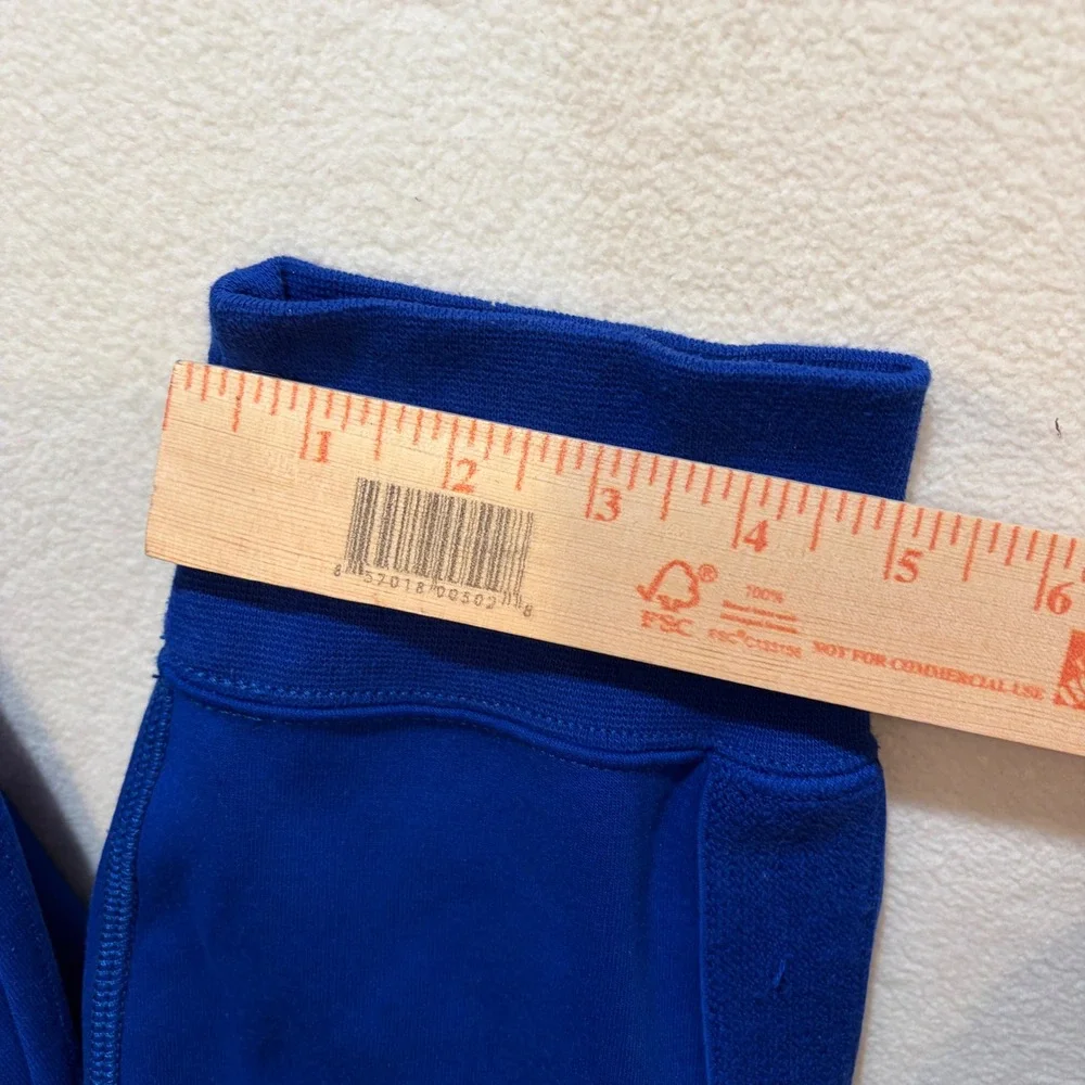 Polo Ralph Lauren Sweatpants Mens L Blue Joggers Tapered Fleece Pony Logo Stripe